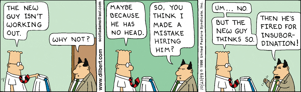 Dilbert Cartoon